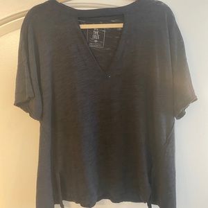 Free people black tee